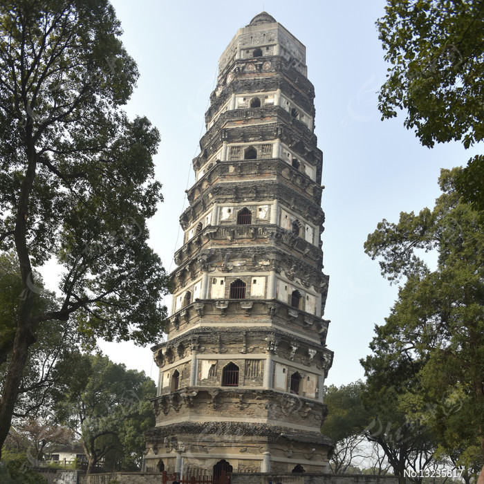 A scenic view of Suzhou Yunyansi Ta