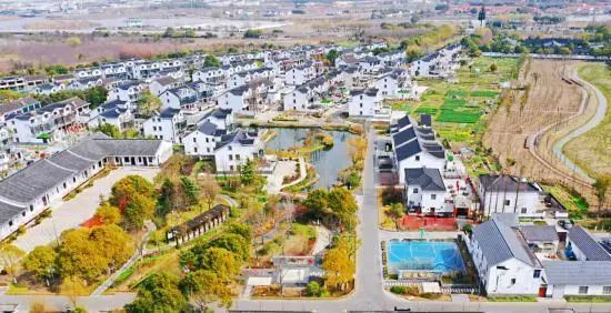 A scenic view of Suzhou Zhang Pu Zhaidi