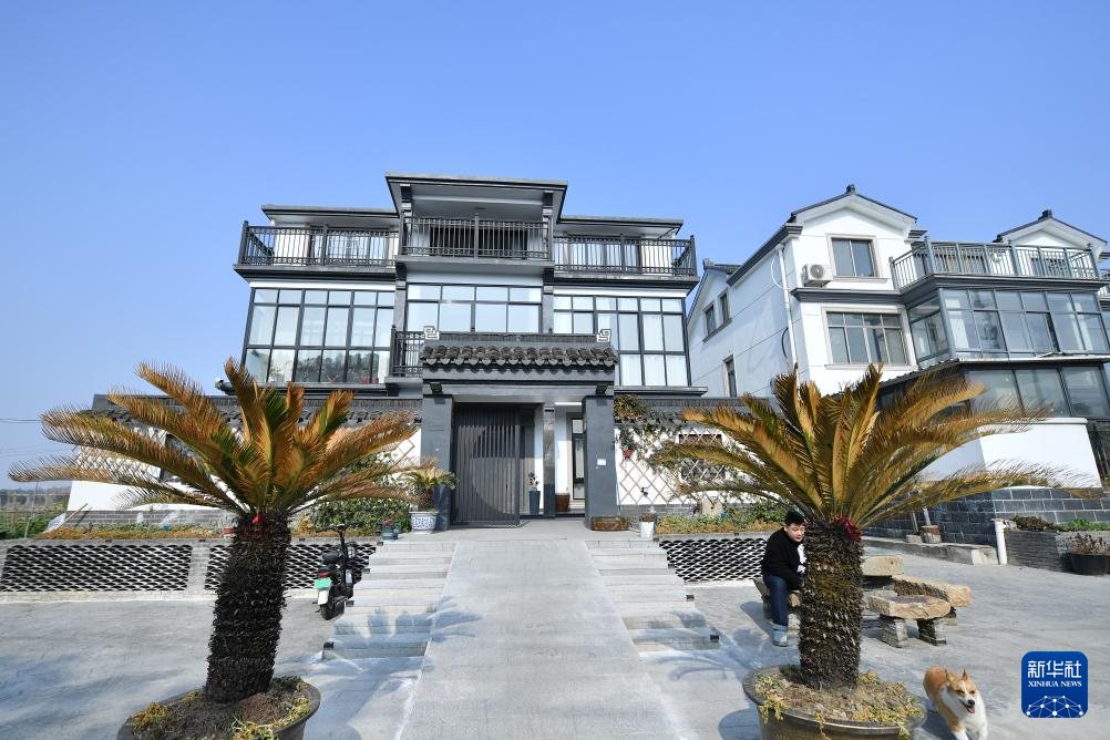 A scenic view of Suzhou Zhang Pu Zhaidi