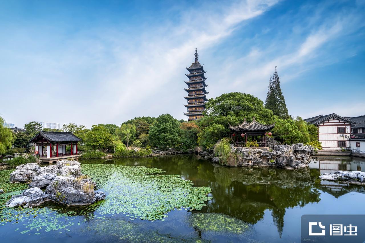 A scenic view of Suzhou Zhao Yongxian Zhai