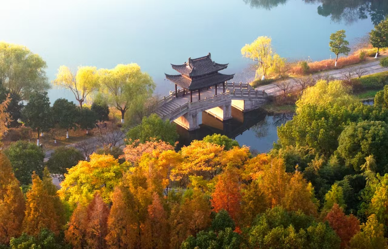 A scenic view of Suzhou Zhao Yongxian Zhai