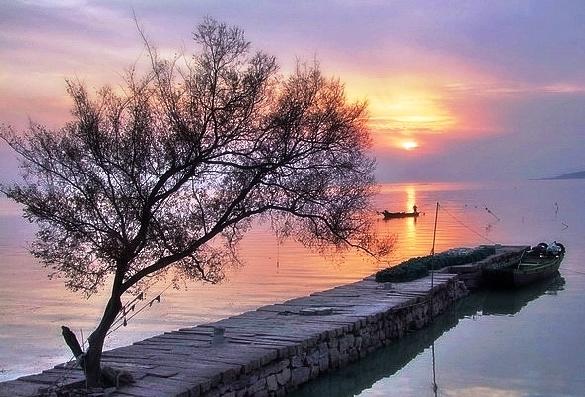 A scenic view of Suzhou Zhaolingshan Yizhi