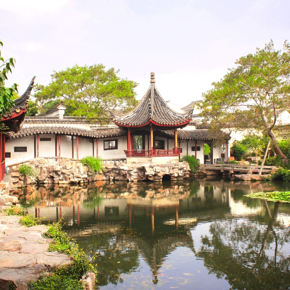A scenic view of Suzhou Zhuozhengyuan
