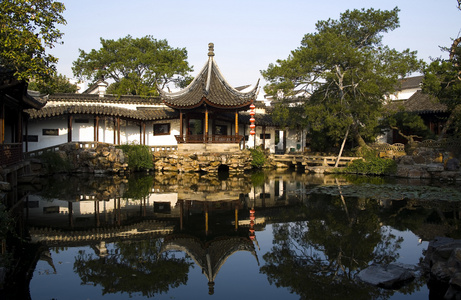 A scenic view of Suzhou Zhuozhengyuan