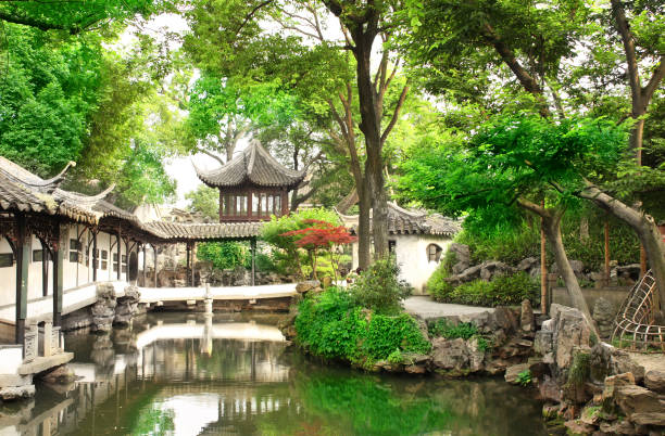 A scenic view of Suzhou Zhuozhengyuan