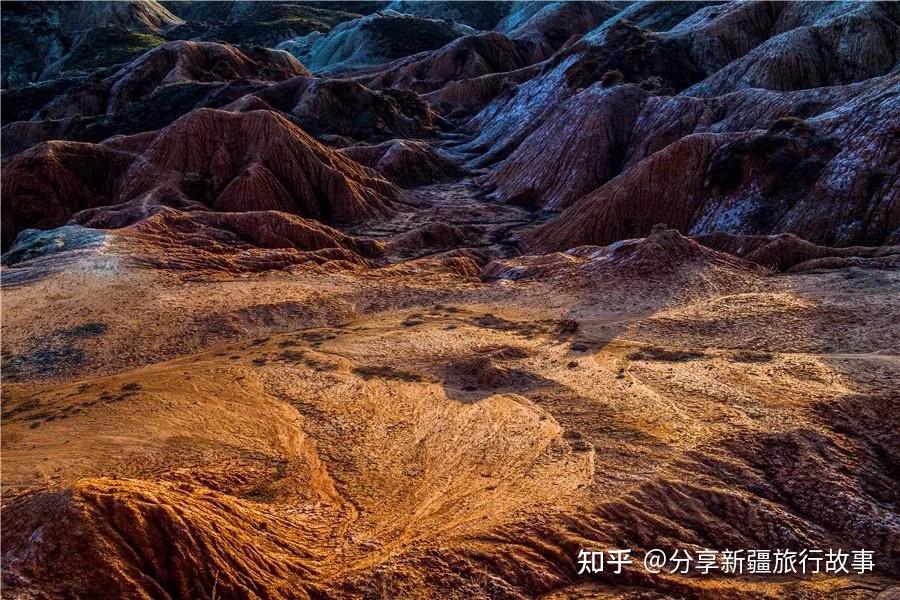 A scenic view of Tacheng Daoerben Elute Senmu Gucheng Yizhi