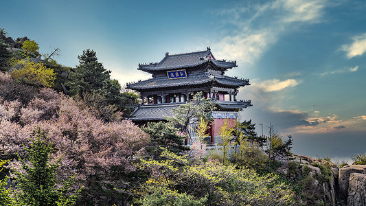 A scenic view of Taian Daimiao