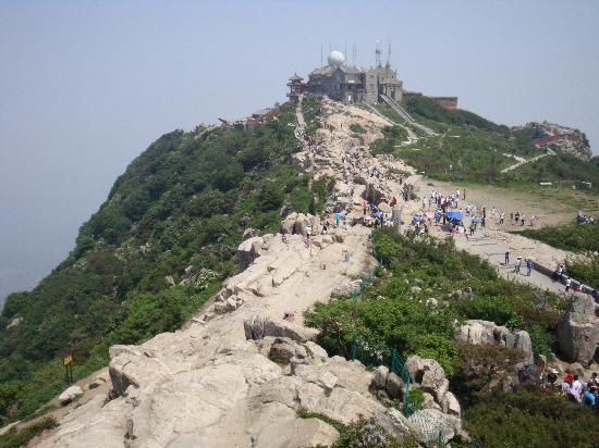 A scenic view of Taian Taishan Shike
