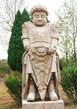A scenic view of Taian Xiao Daheng Mudi Shike
