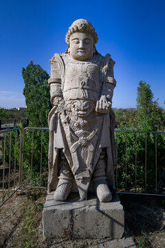 A scenic view of Taian Xiao Daheng Mudi Shike