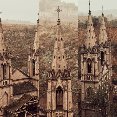 A scenic view of Taiyuan Catholic Cathedral