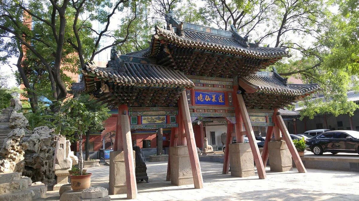 A scenic view of Taiyuan Chunyang Palace