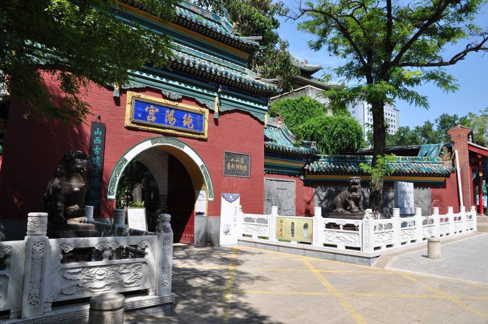 A scenic view of Taiyuan Chunyang Palace