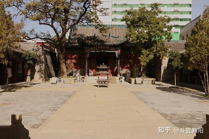 A scenic view of Taiyuan Da Guandi Temple