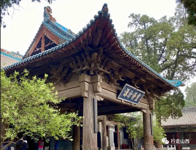 A scenic view of Taiyuan Dou Dafu Shrine