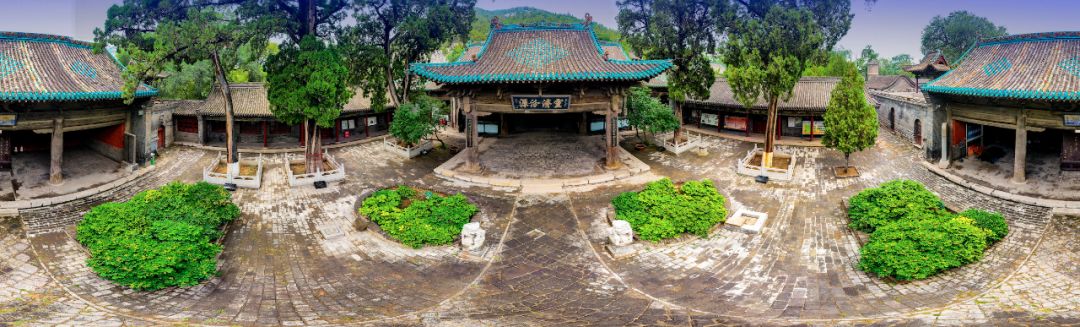 A scenic view of Taiyuan Dou Dafu Shrine