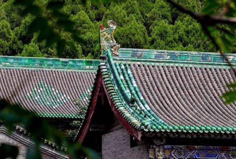 A scenic view of Taiyuan Duo Fu Temple