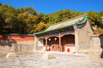 A scenic view of Taiyuan Duo Fu Temple
