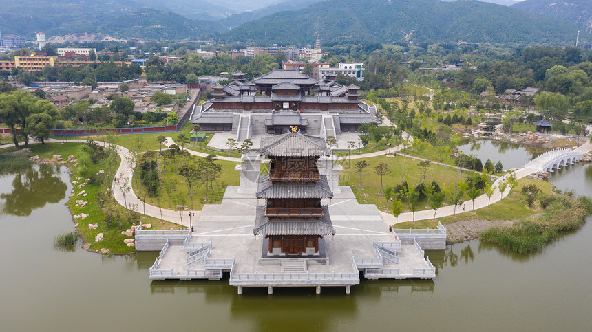 A scenic view of Taiyuan Gujiao Site