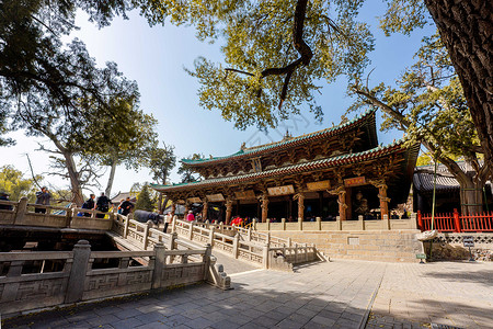 A scenic view of Taiyuan Jin Ci Temple