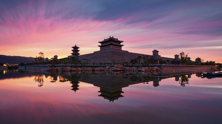 A scenic view of Taiyuan Jin Yang Ancient City Site