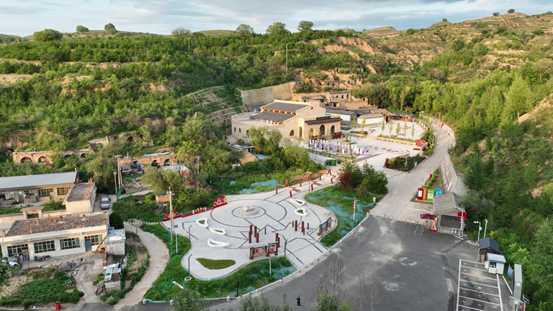 A scenic view of Taiyuan Loufan Ancient City Site