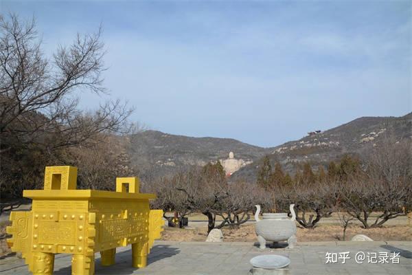 A scenic view of Taiyuan Mengshan Kaihua Temple Ruins