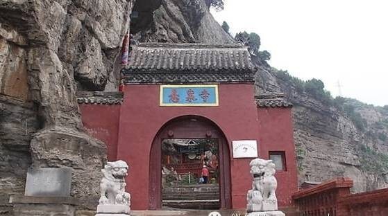 A scenic view of Taiyuan Qianfuke Xuanquan Temple