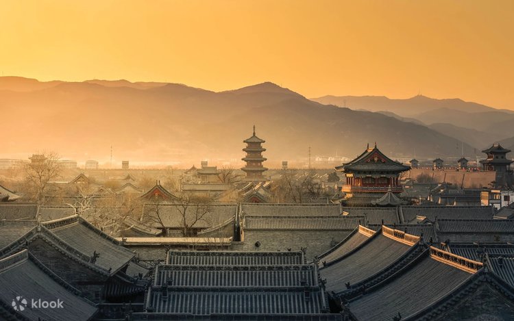 A scenic view of Taiyuan Qianfuke Xuanquan Temple
