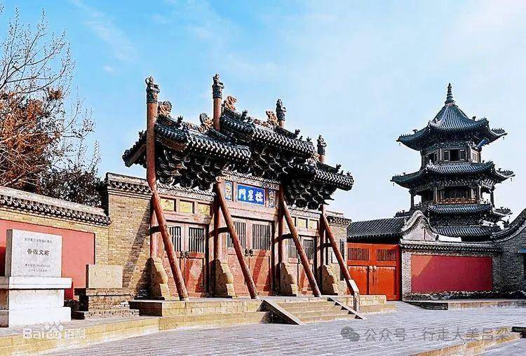 A scenic view of Taiyuan Qingxu Confucian Temple