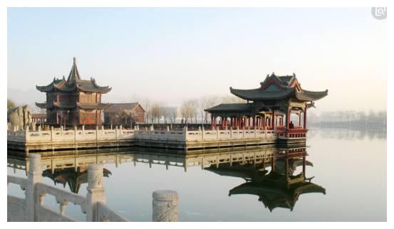 A scenic view of Taiyuan Qingxu Yao Temple