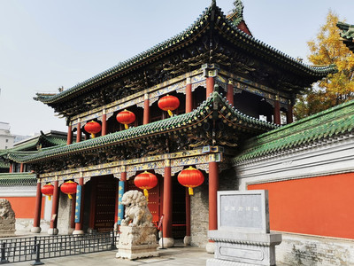 A scenic view of Taiyuan Shanxi Supervisory Yushan Site