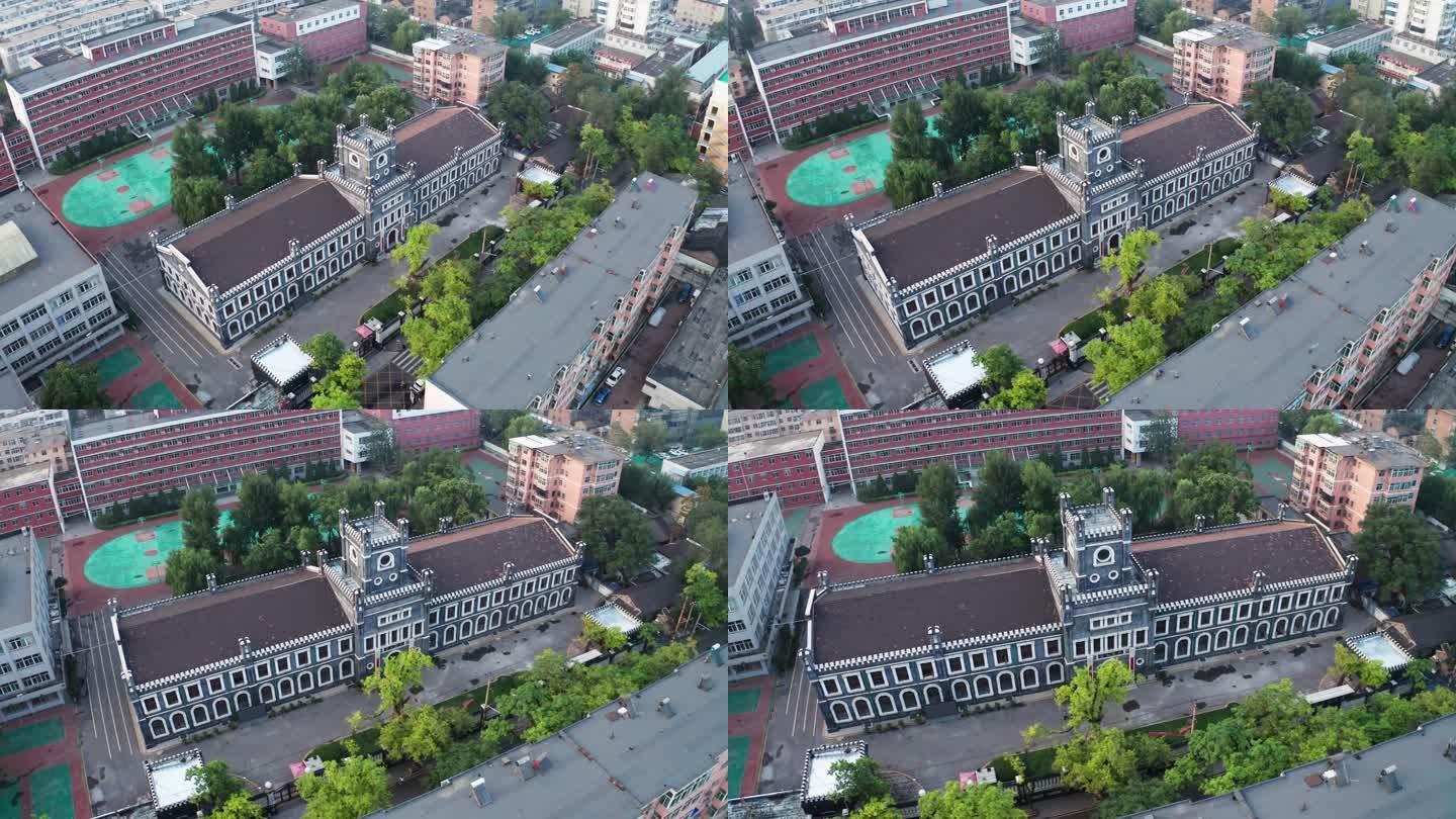 A scenic view of Taiyuan Shanxi University Hall Site