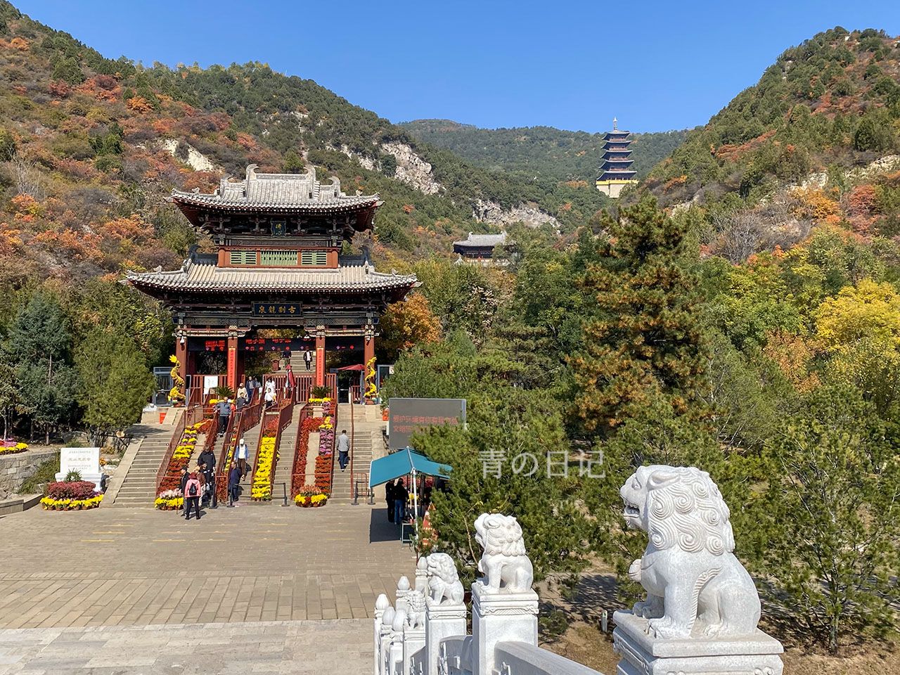 A scenic view of Taiyuan Taishan Longquan Temple