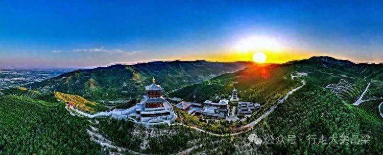 A scenic view of Taiyuan Taishan Longquan Temple