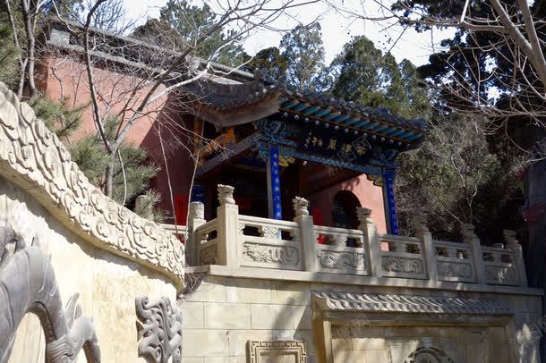A scenic view of Taiyuan Taishan Longquan Temple