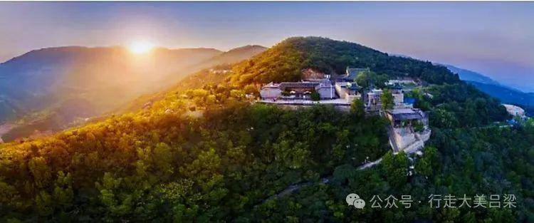 A scenic view of Taiyuan Tongzi Temple Ruins