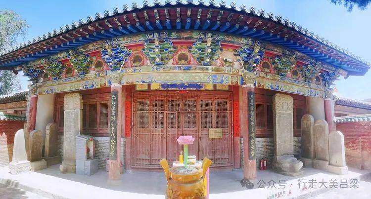 A scenic view of Taiyuan Xinzhuang Kaihua Temple