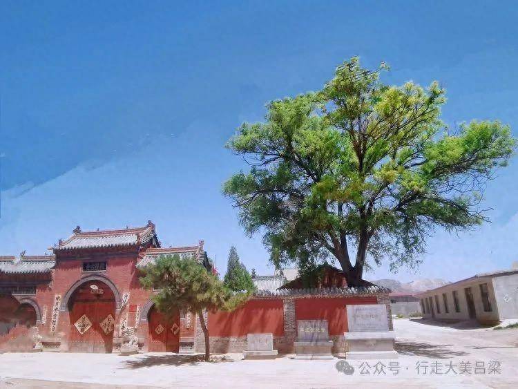 A scenic view of Taiyuan Xinzhuang Kaihua Temple