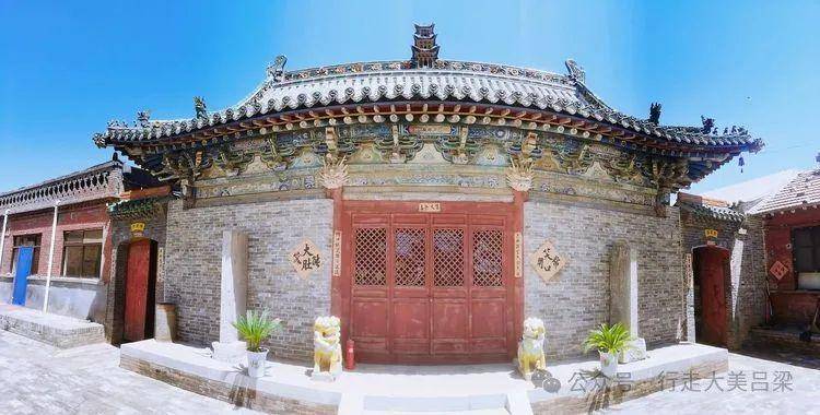 A scenic view of Taiyuan Xinzhuang Kaihua Temple