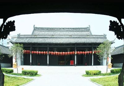 A scenic view of Taizhou Chenghuangmiao