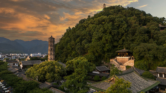 A scenic view of Taizhou Fu Chengqiang