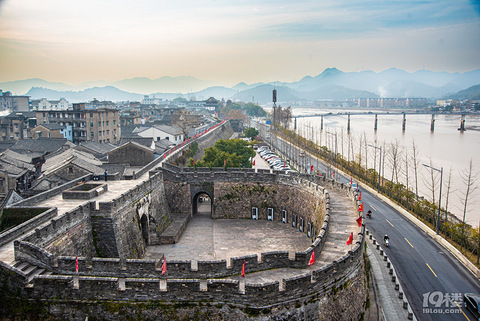 A scenic view of Taizhou Fu Chengqiang