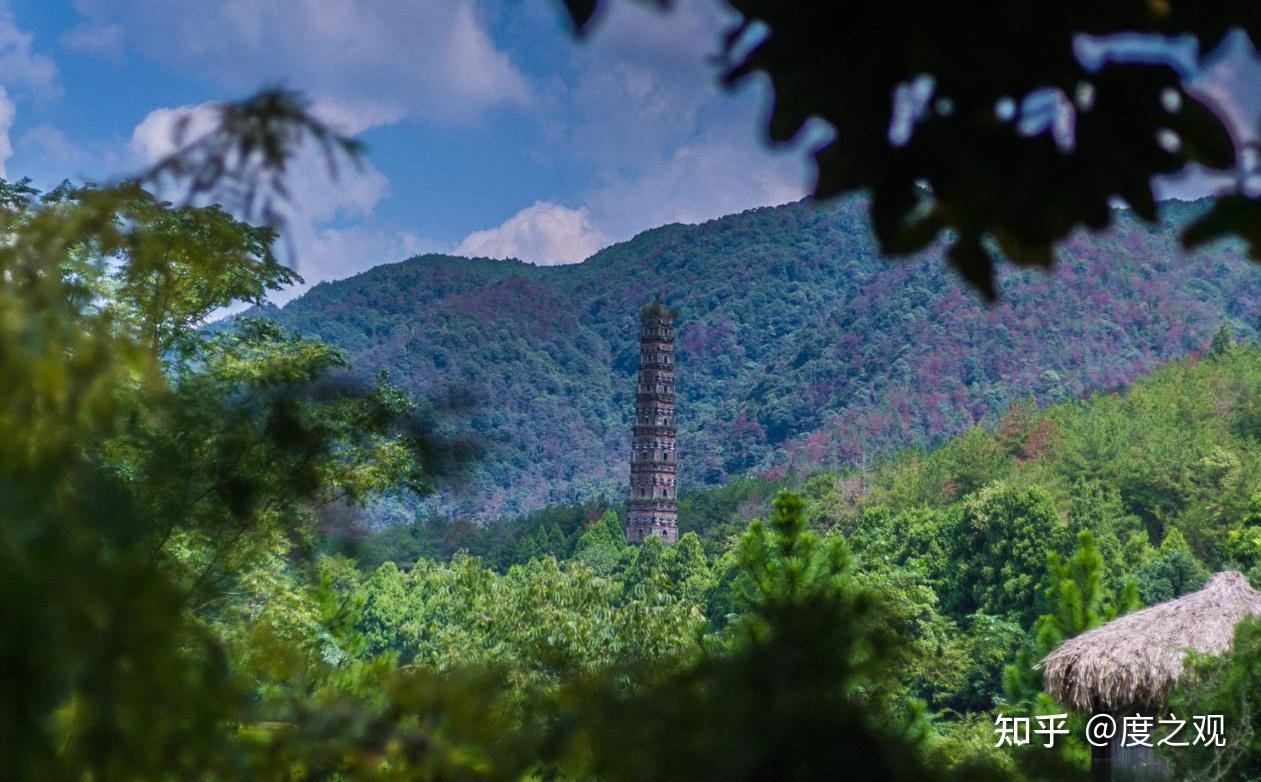 A scenic view of Taizhou Guoqing Si