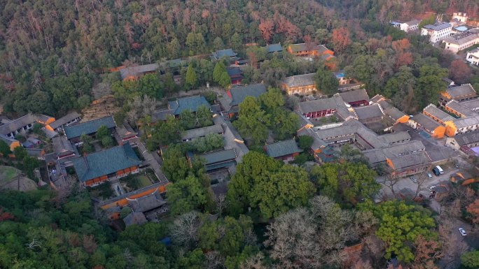 A scenic view of Taizhou Guoqing Si