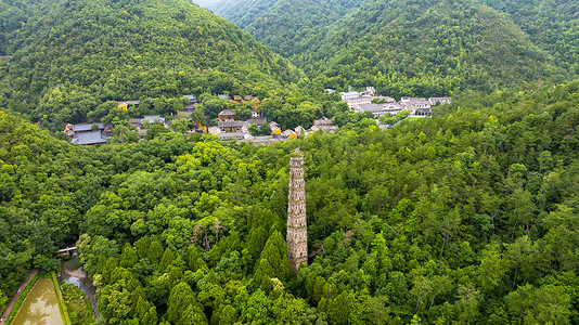 A scenic view of Taizhou Guoqing Si