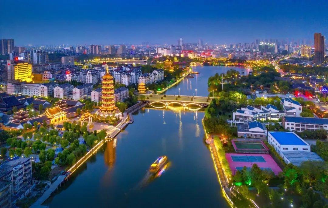 A scenic view of Taizhou Jiangzhuang Yizhi