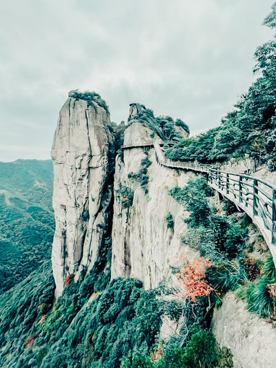 A scenic view of Taizhou Kanmen Yanchaosuo