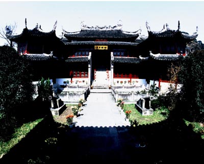 A scenic view of Taizhou Ruilong Ganying Ta