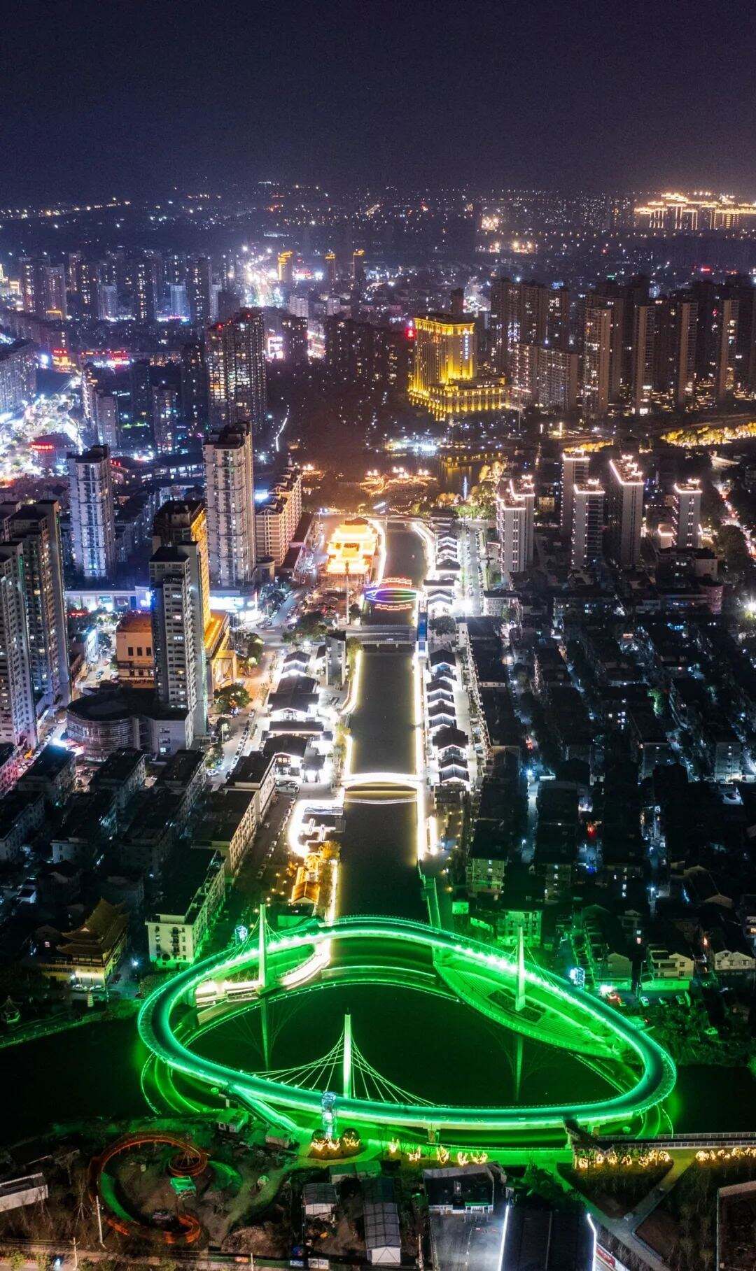 A scenic view of Taizhou Ruilong Ganying Ta
